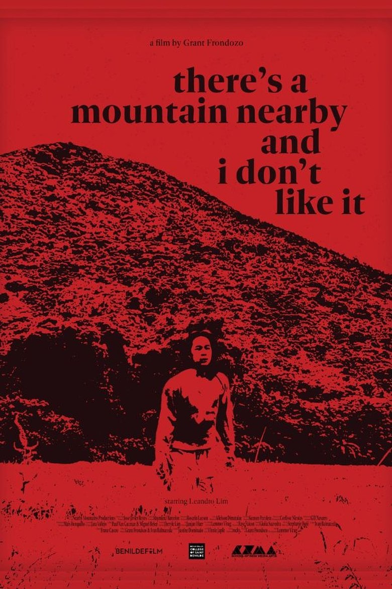 Poster of there’s a mountain nearby and i don’t like it