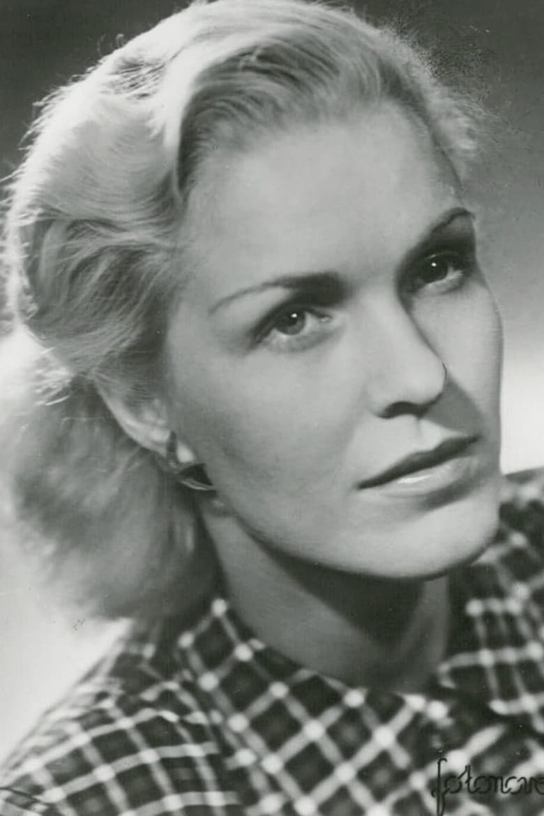 Portrait of Eva Dahlbeck