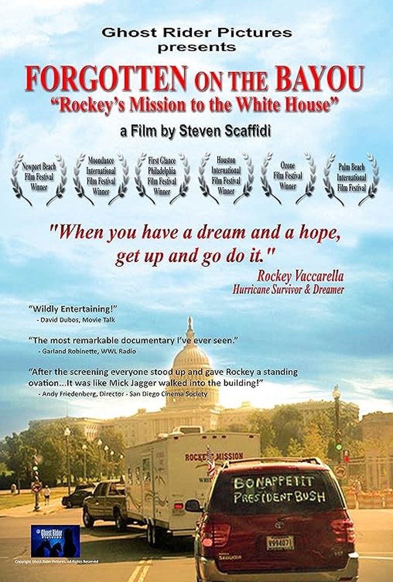 Poster of Forgotten on the Bayou: Rockey’s Mission to the Whitehouse