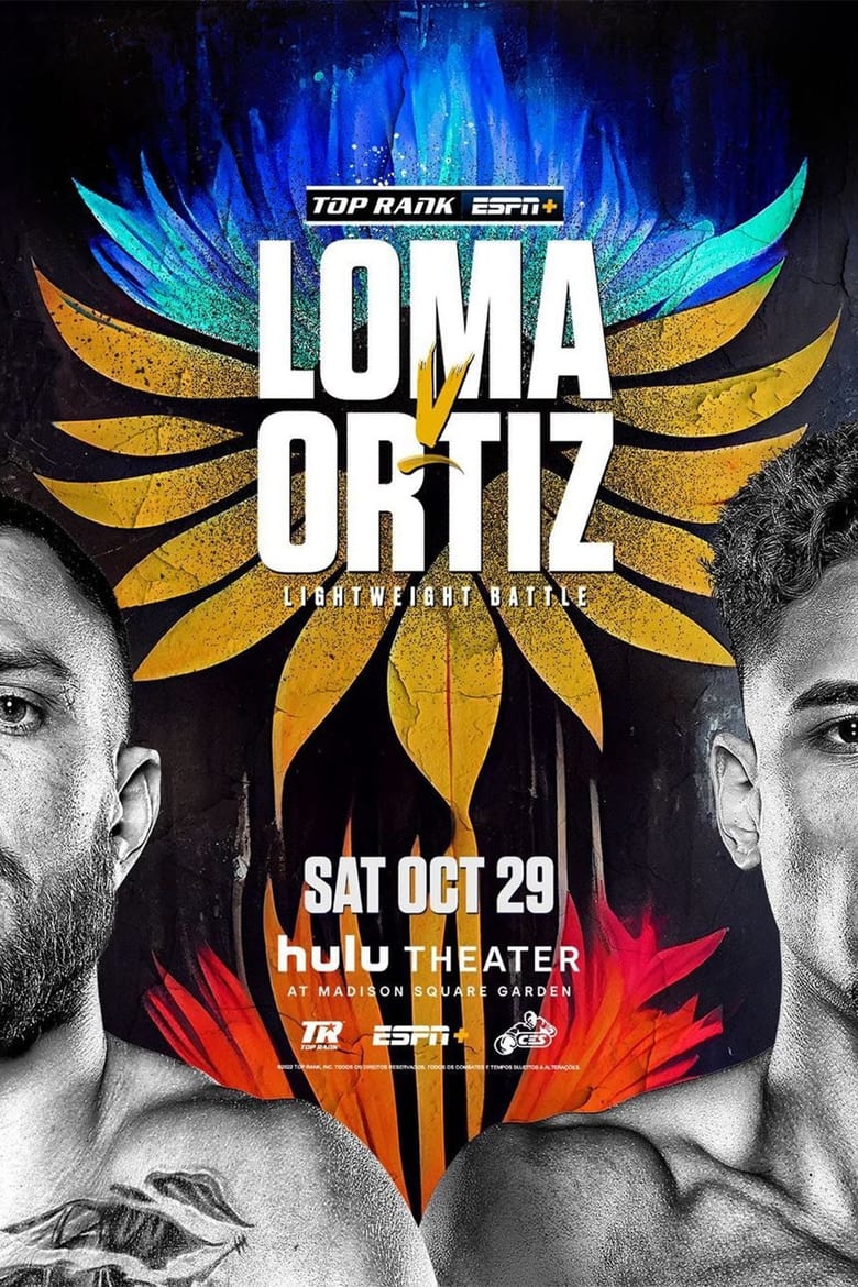 Poster of Vasyl Lomachenko vs. Jamaine Ortiz