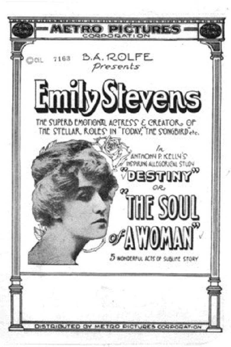 Poster of Destiny: or, the Soul of a Woman