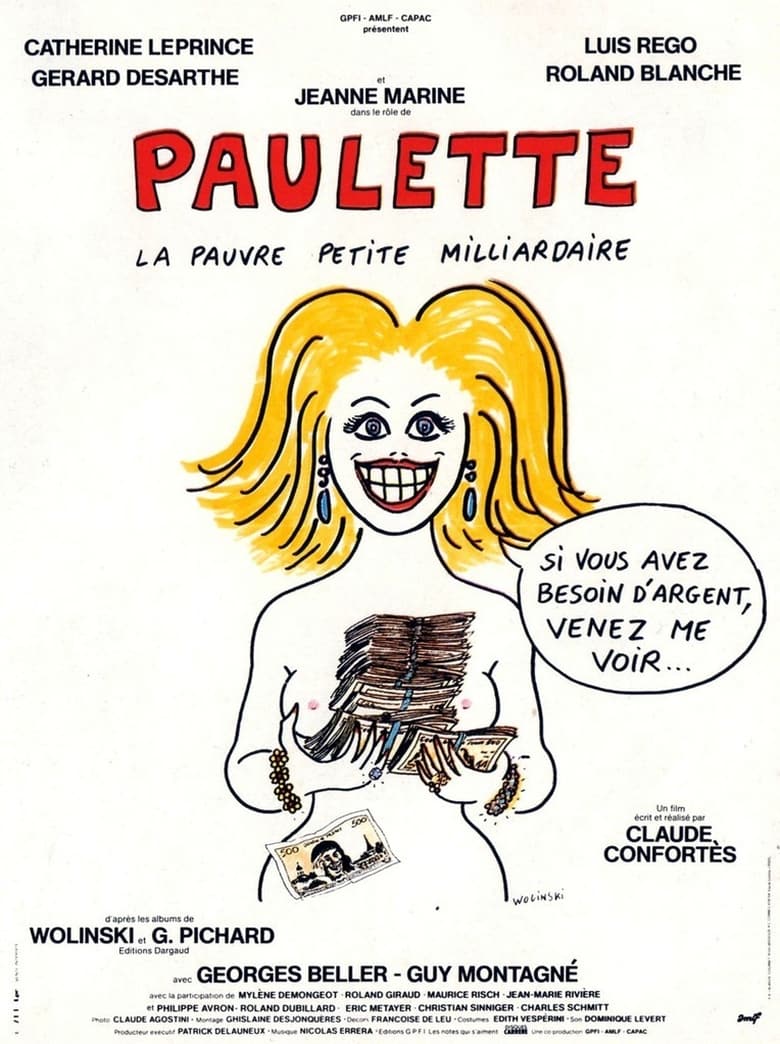 Poster of Paulette, la pauvre petite milliardaire