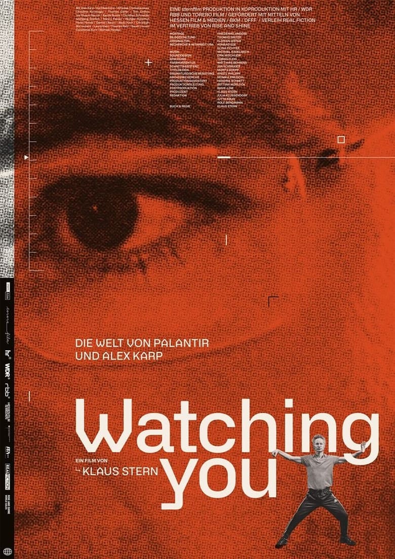 Poster of Watching You: The World of Palantir and Alex Karp