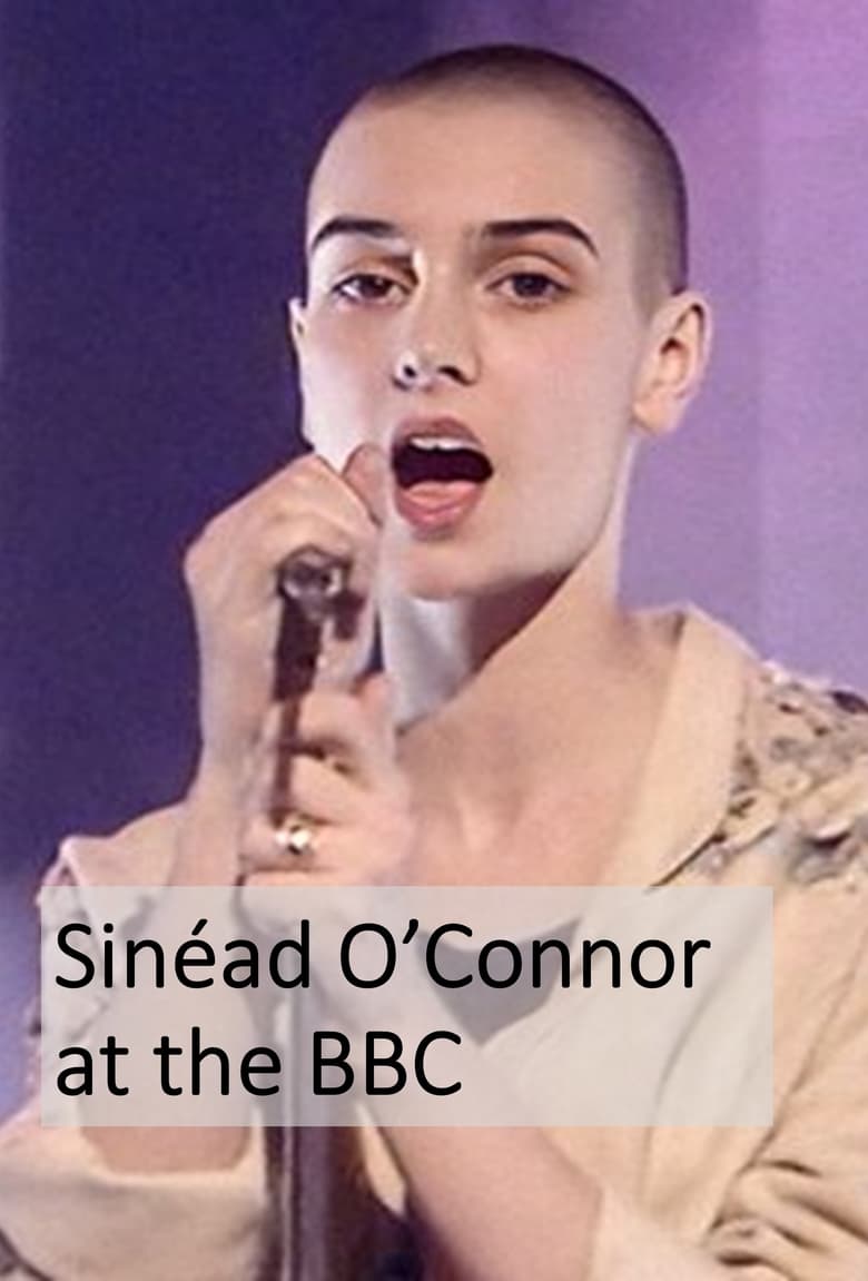 Poster of Sinéad O'Connor at the BBC