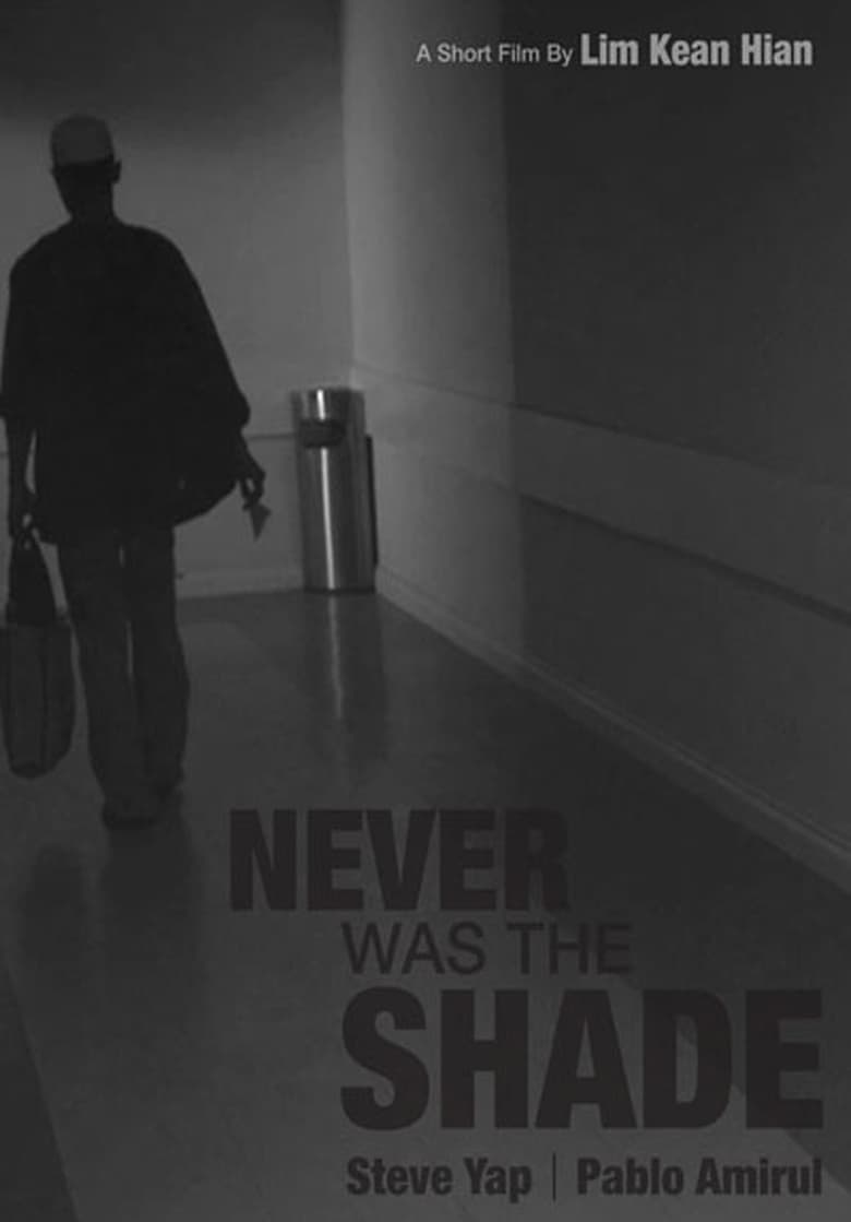 Poster of Never Was The Shade