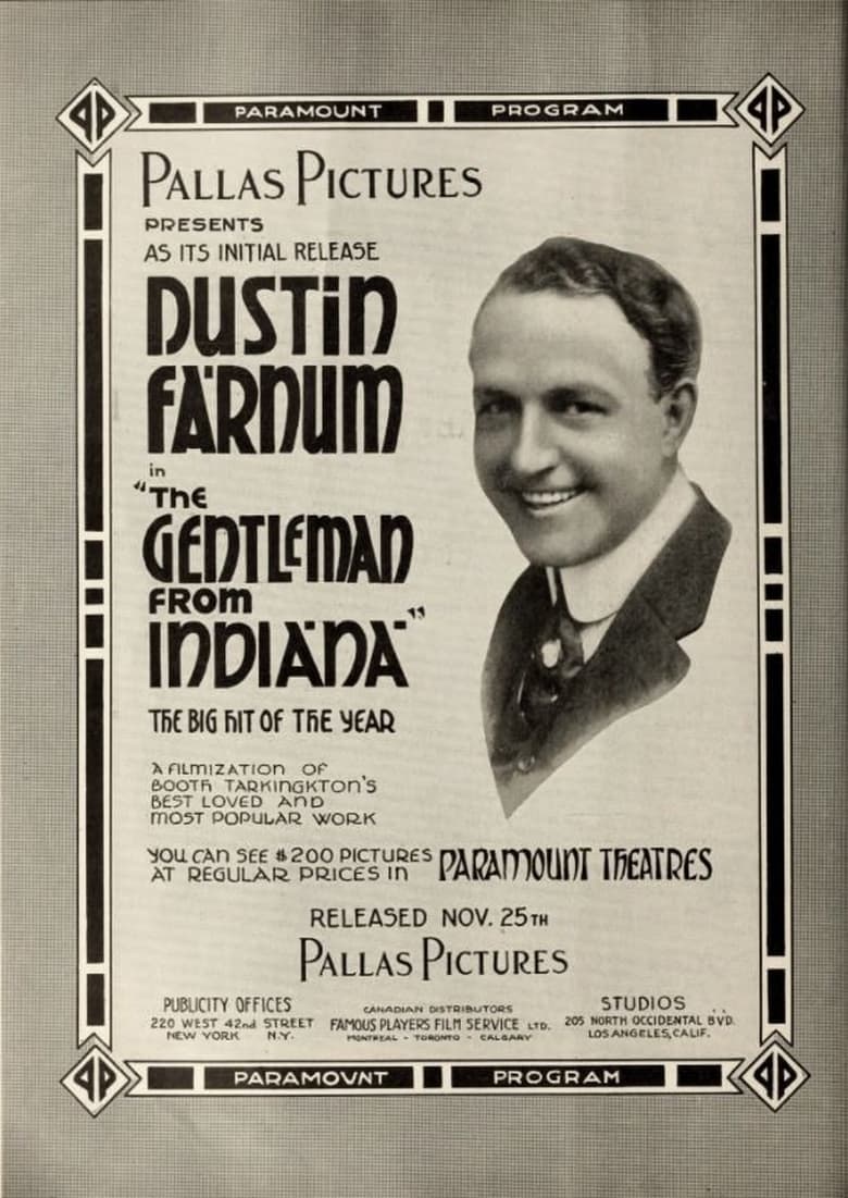 Poster of The Gentleman from Indiana