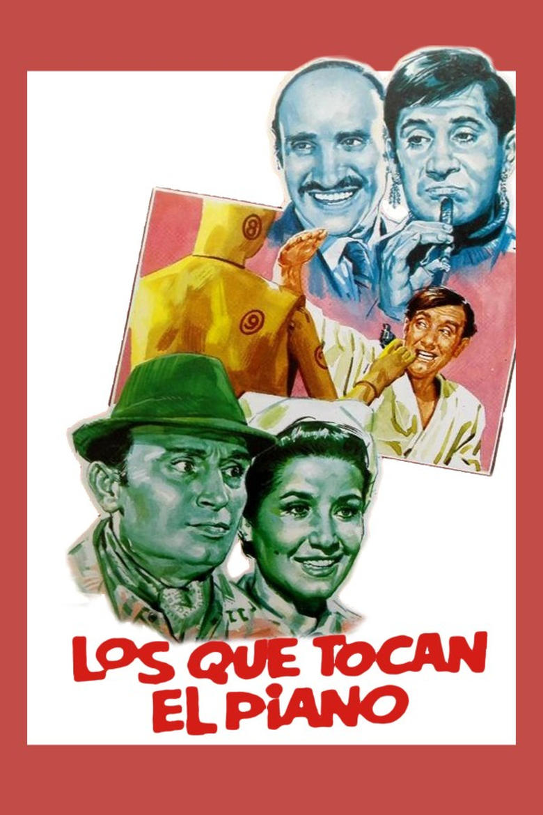 Poster of Los que tocan el piano