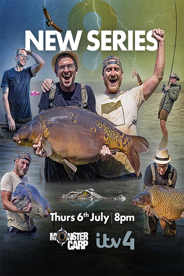 Poster of Cast and Crew in Monster Carp - Season 8 - Episode 4 - France - Lac du Chantecoq