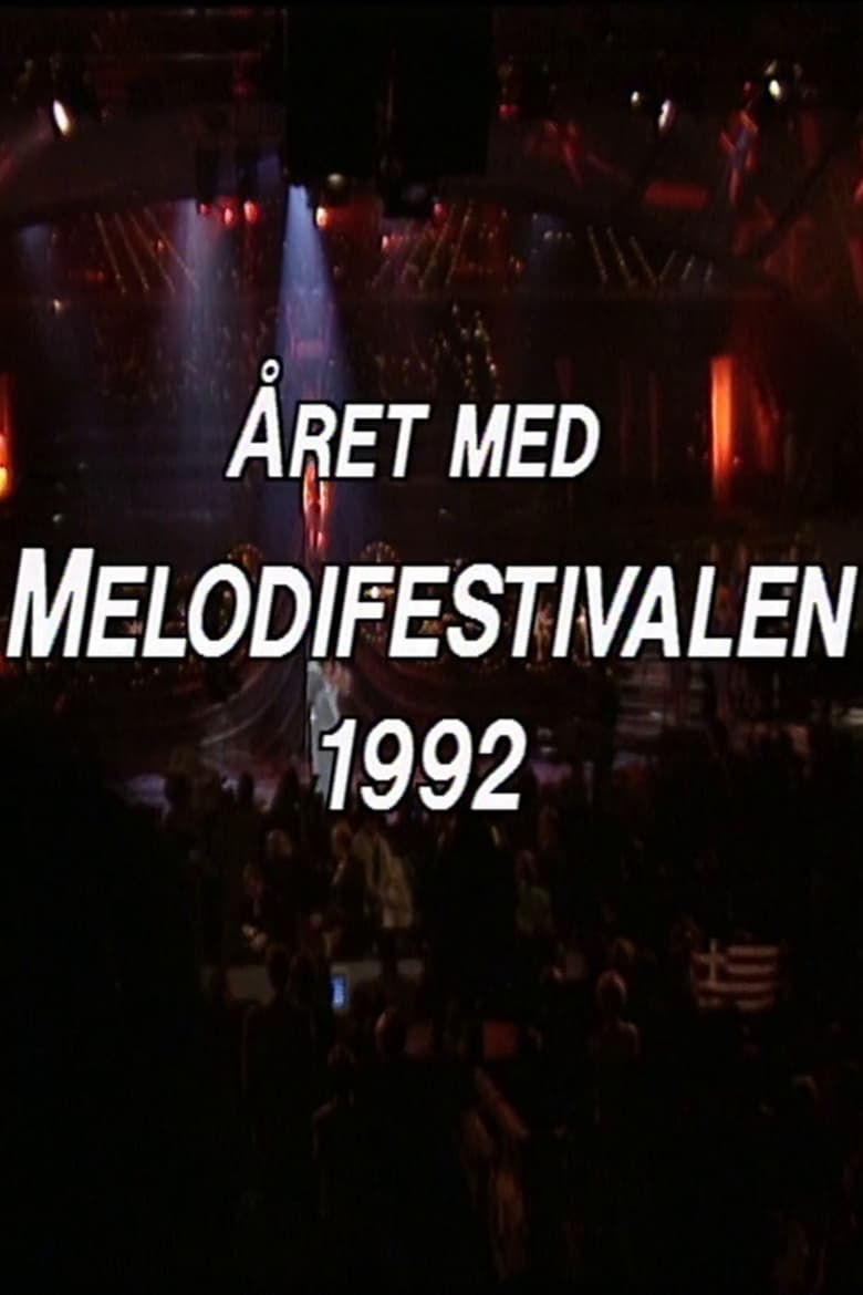 Poster of Året med melodifestivalen 1992