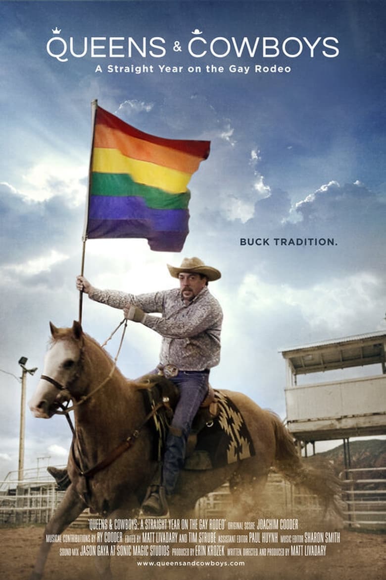 Poster of Queens and Cowboys: A Straight Year on the Gay Rodeo