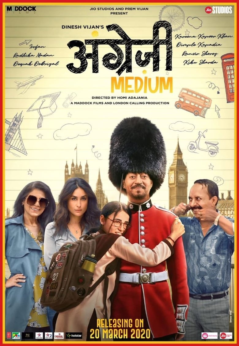 Poster of Angrezi Medium