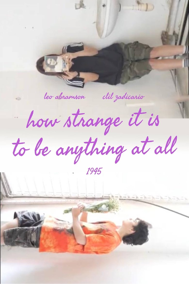Poster of how strange it is to be anything at all
