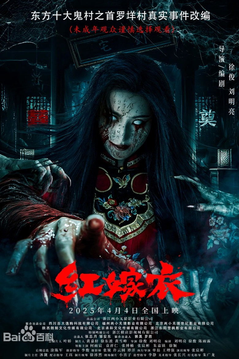 Poster of Red Wedding Dress