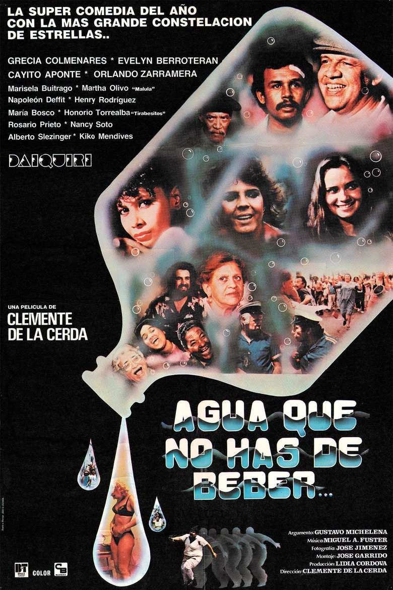 Poster of Agua que no has de beber