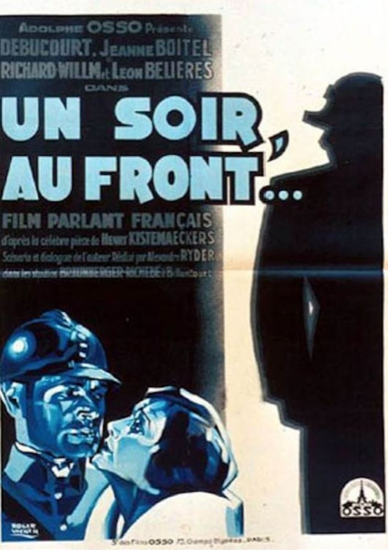 Poster of One Night at the Front