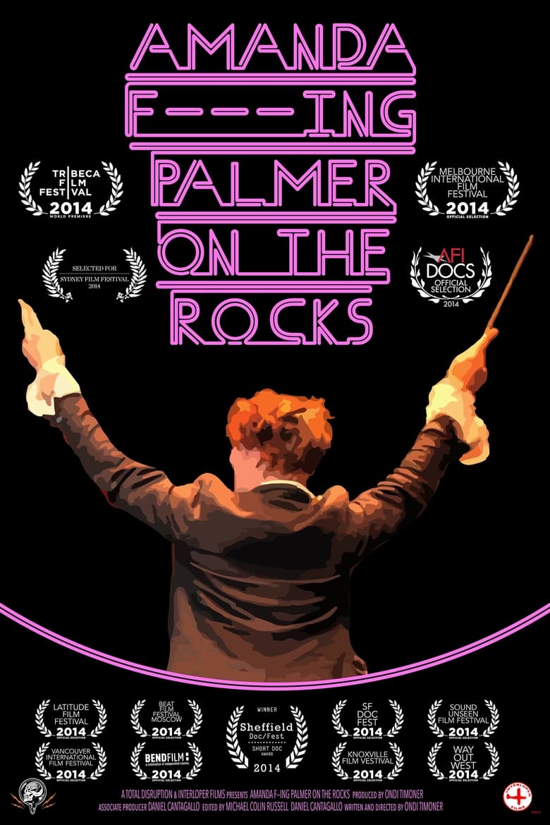 Poster of Amanda F***ing Palmer on the Rocks