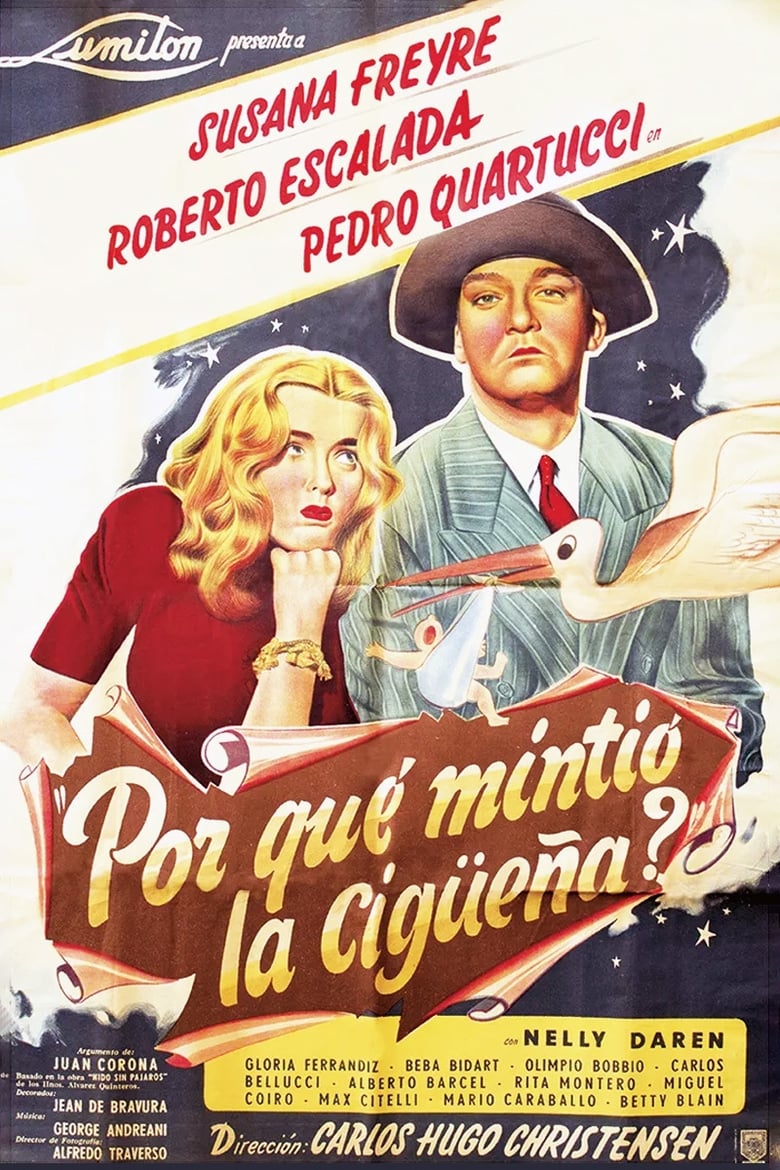 Poster of ¿Por qué mintió la cigüeña?