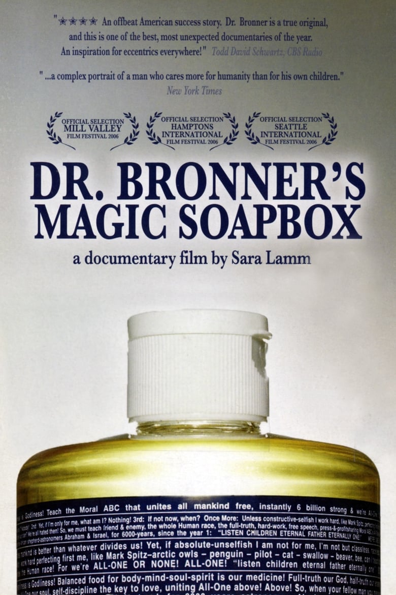 Poster of Dr. Bronner's Magic Soapbox