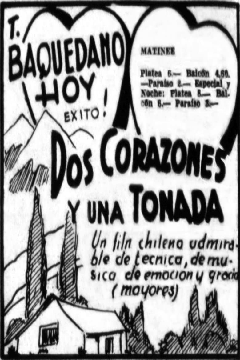 Poster of Dos corazones y una tonada