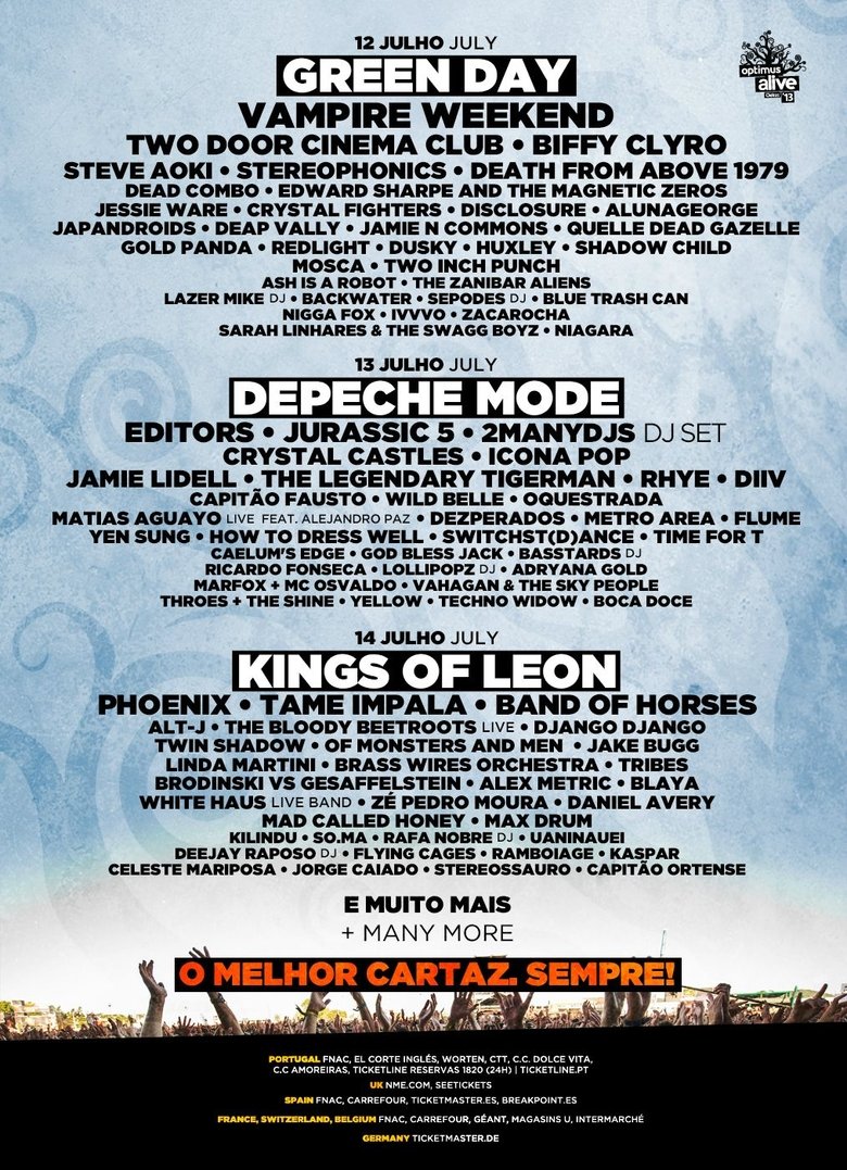 Poster of Green Day - Optimus Alive