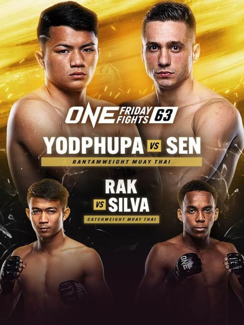 Poster of ONE Friday Fights 63: Yodphupa vs. Sen