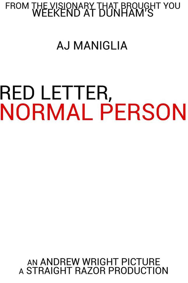 Poster of Red Letter, Normal Person