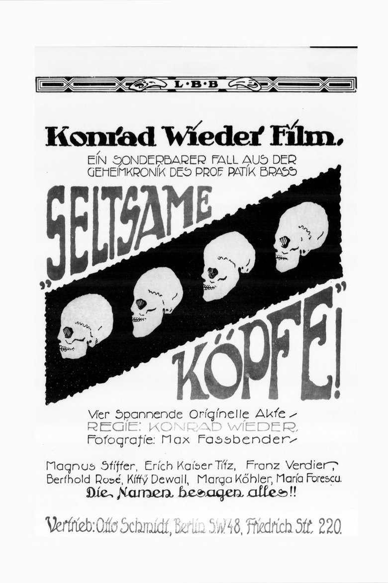 Poster of Seltsame Köpfe