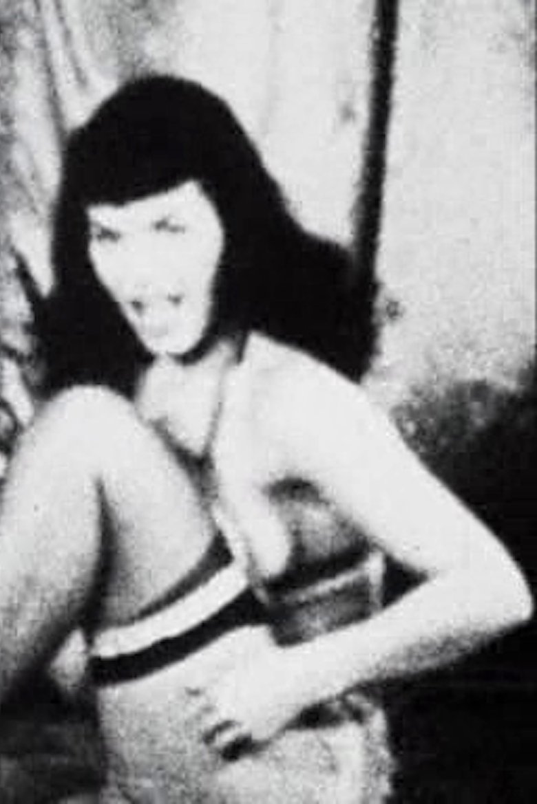 Poster of Bettie Page In Red Lingerie