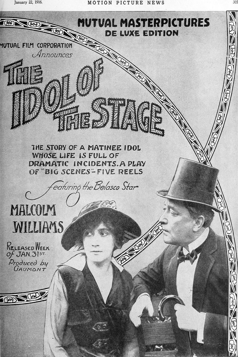 Poster of The Idol of the Stage