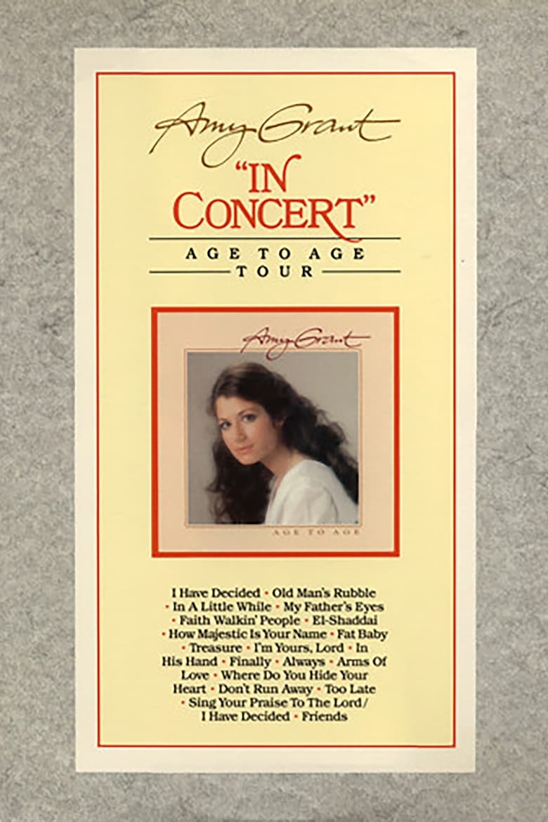 Poster of In Concert: Age To Age Tour