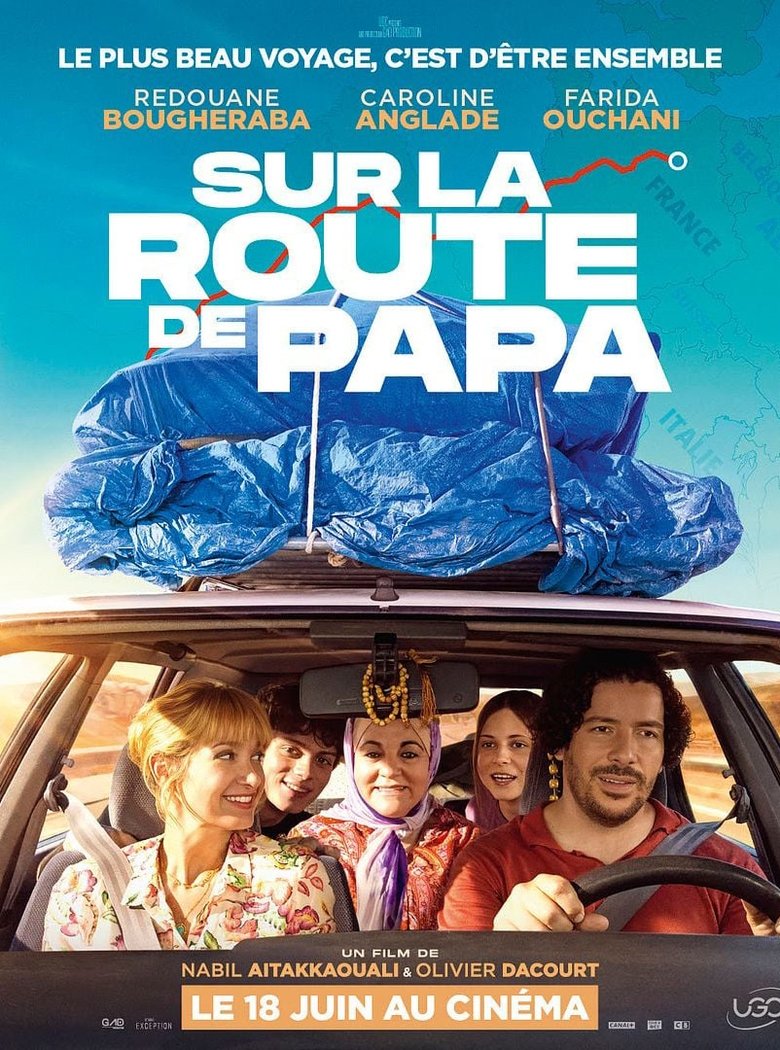 Poster of Sur la route de papa
