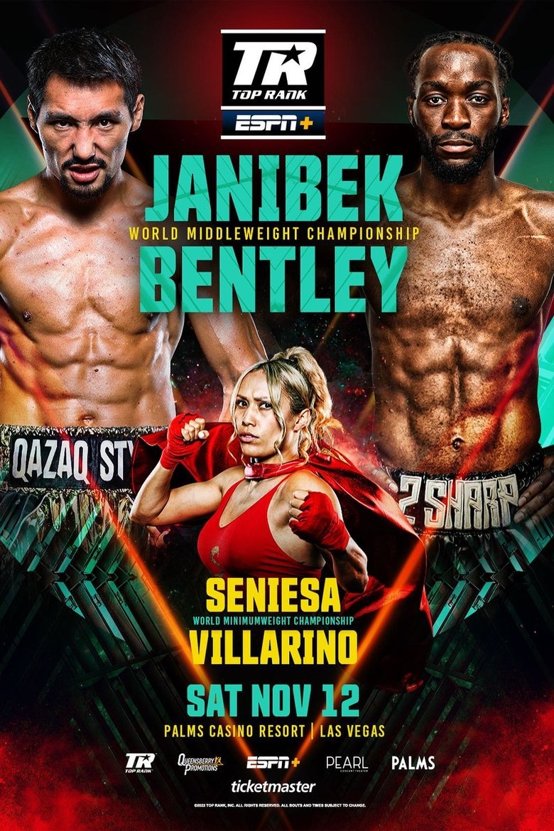 Poster of Janibek Alimkhanuly vs. Denzel Bentley