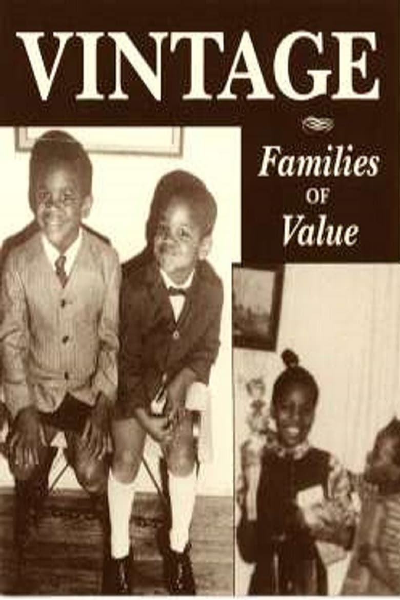 Poster of Vintage: Families of Value