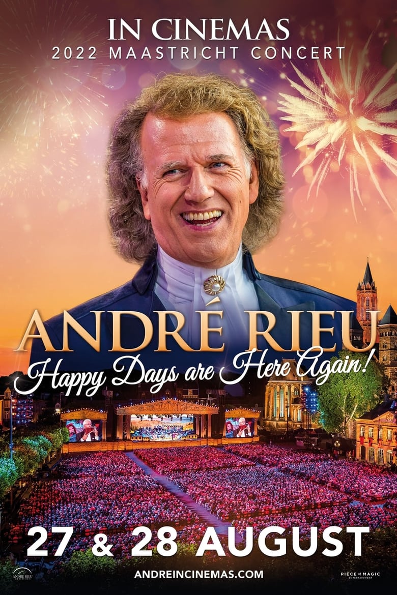 Poster of André Rieu - Happy Days are Here Again!