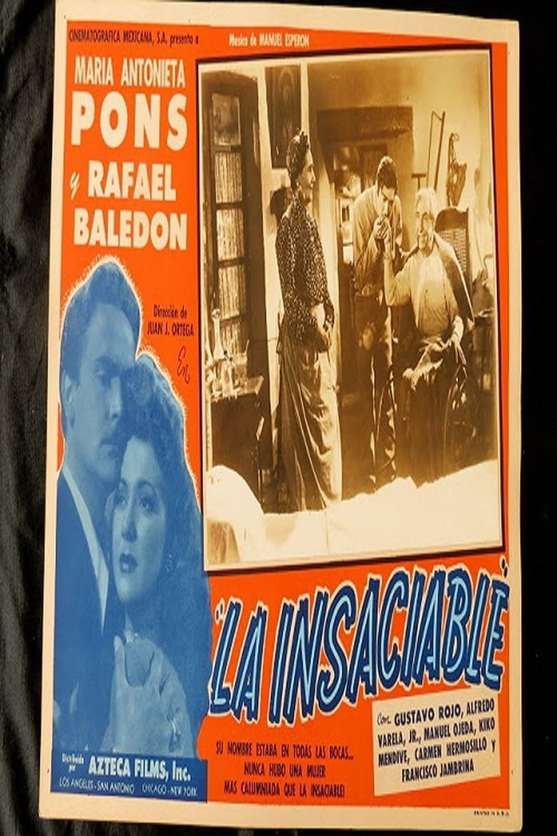 Poster of La insaciable