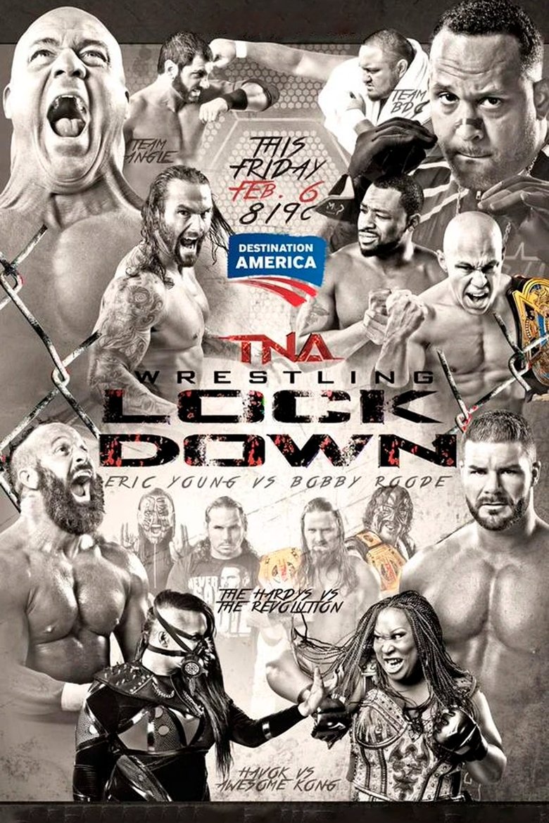 Poster of TNA LockDown 2015