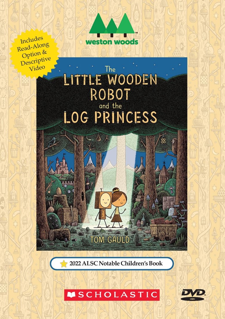 Poster of The Little Wooden Robot and the Log Princess