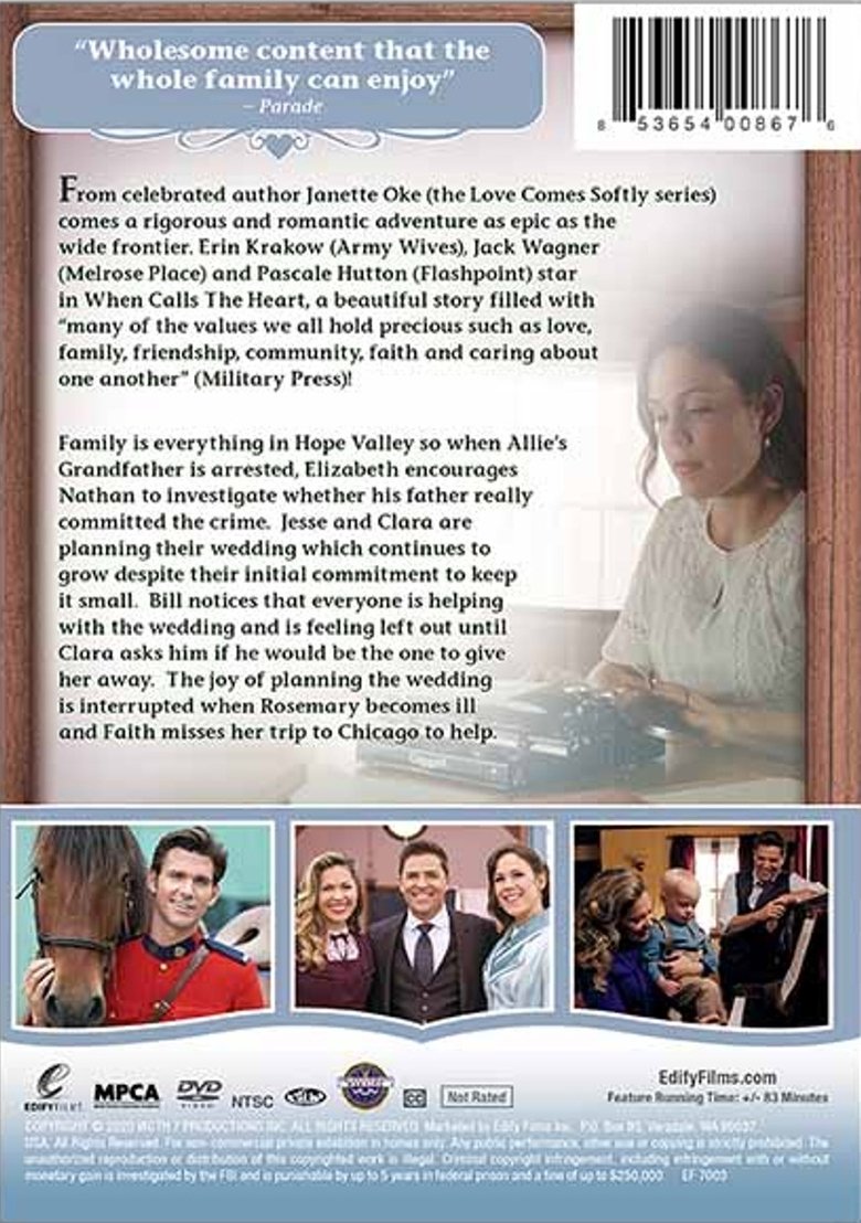 Poster of When Calls the Heart: Family Matters