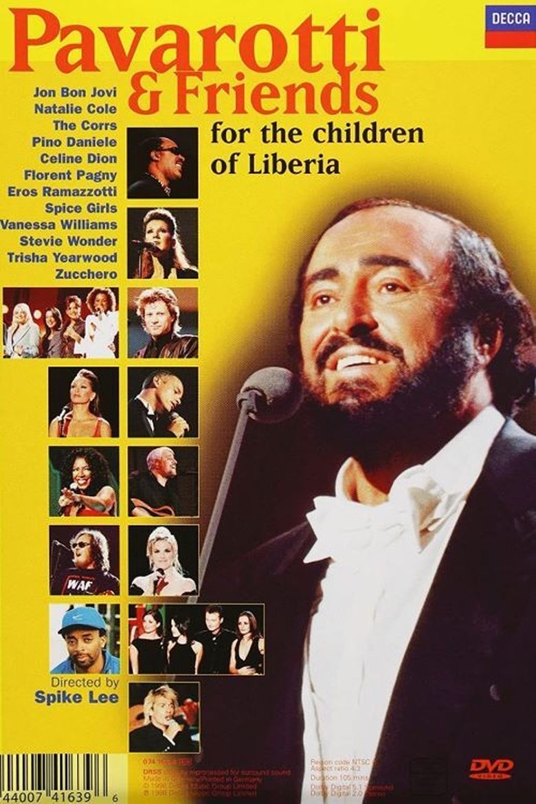 Poster of Pavarotti & Friends - For the Children of Liberia