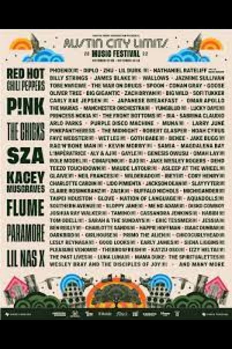 Poster of Paramore - Austin City Limits Music Festival 2022