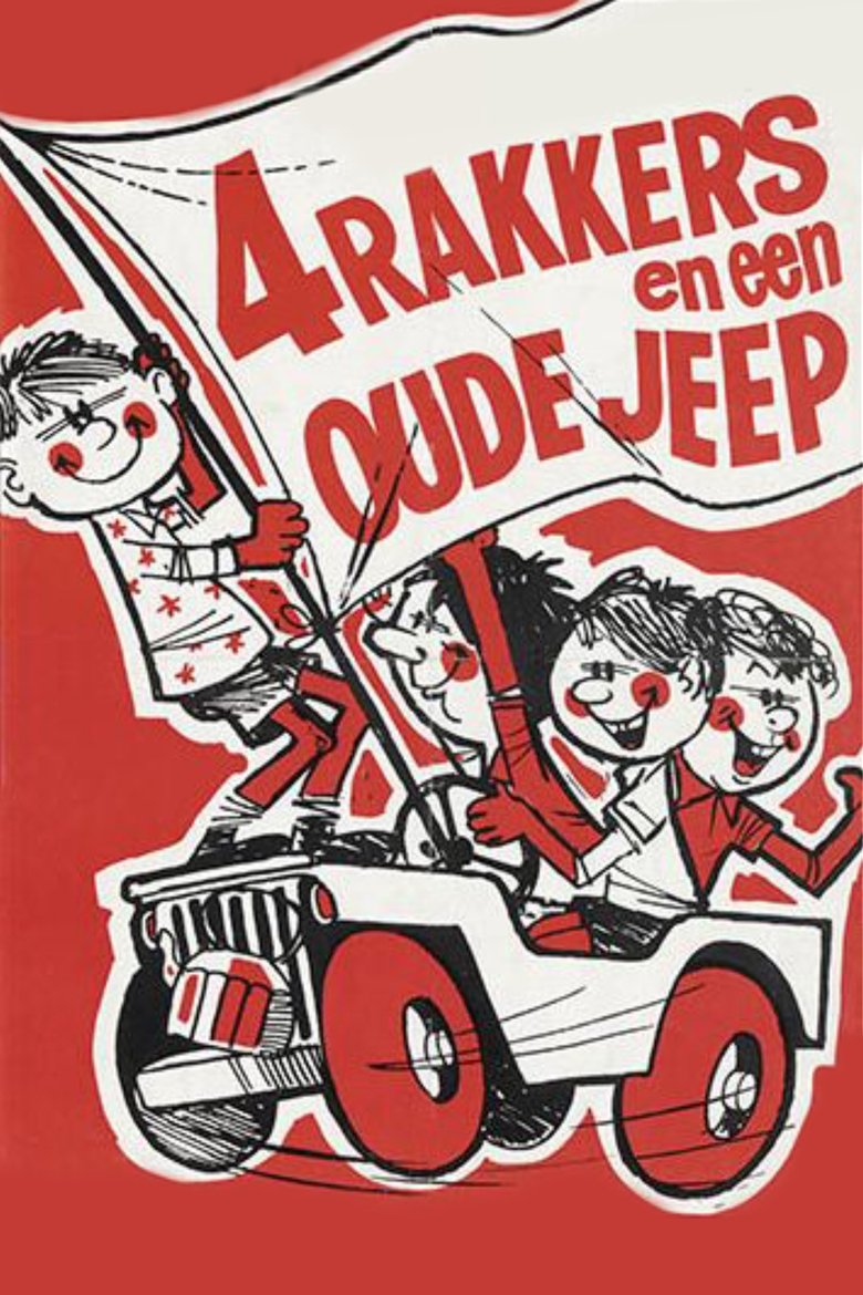 Poster of Vier Rakkers en Een Oude Jeep