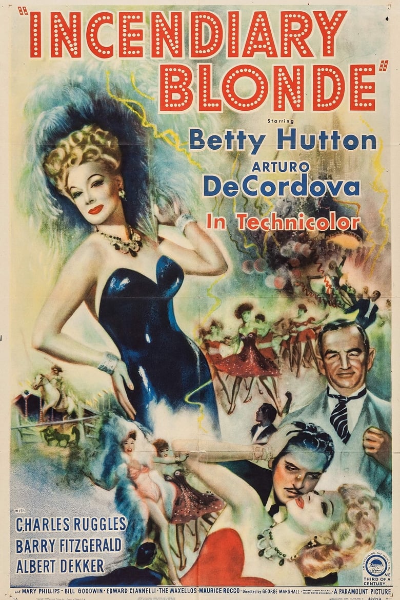 Poster of Incendiary Blonde