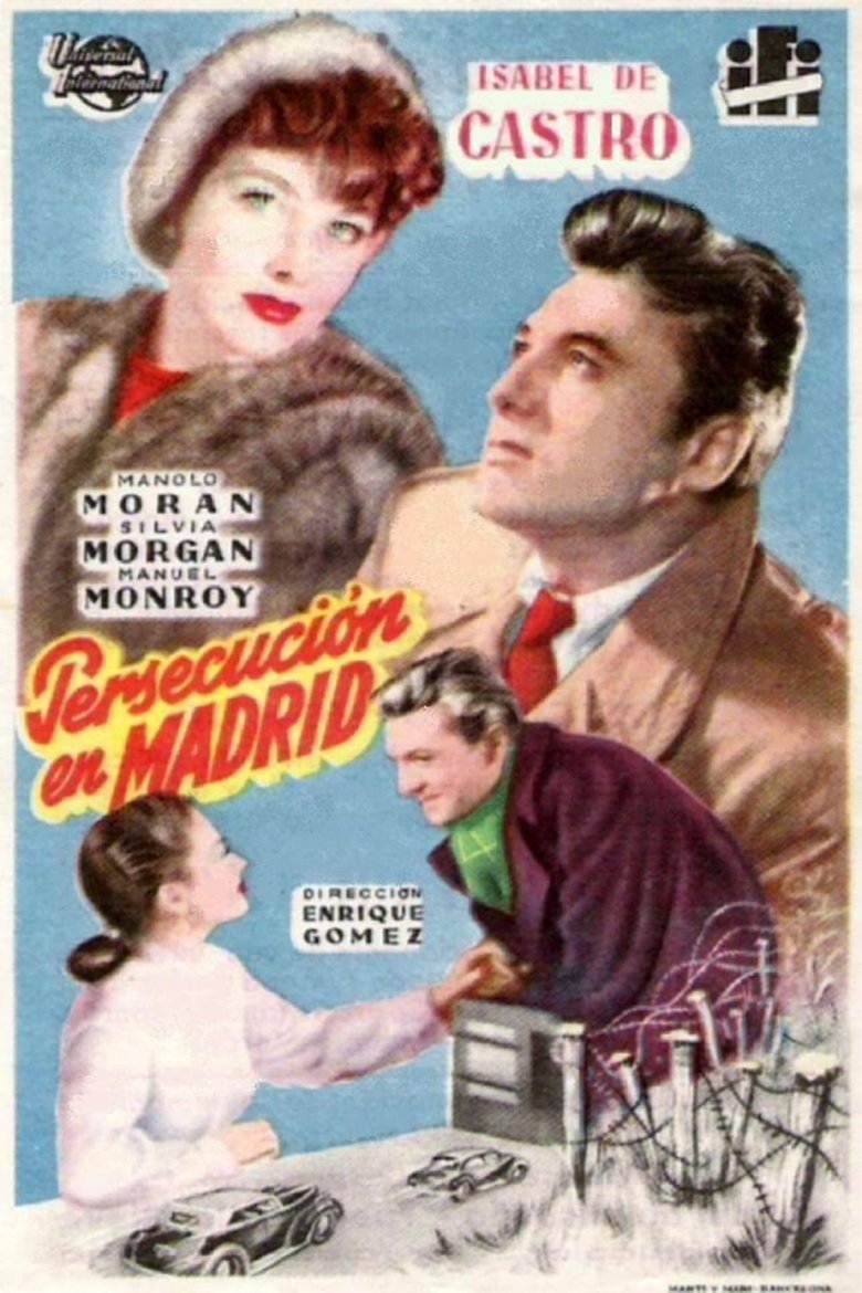 Poster of Persecución en Madrid