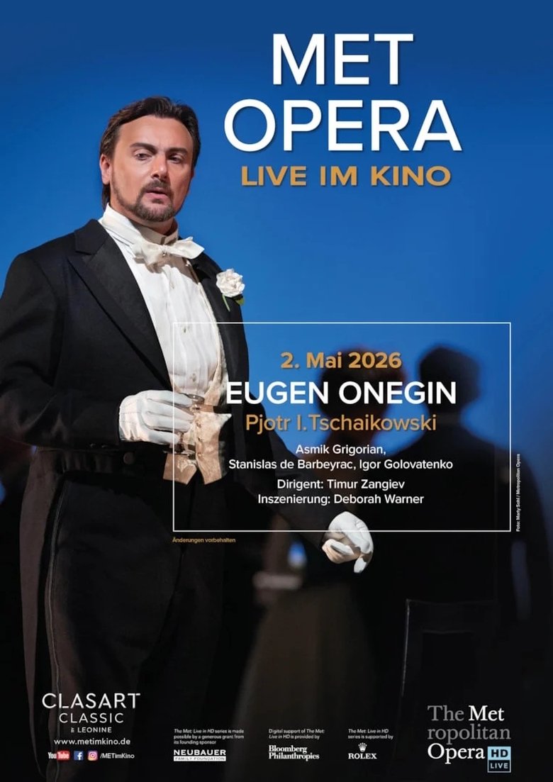 Poster of The Metropolitan Opera: Eugen Onegin