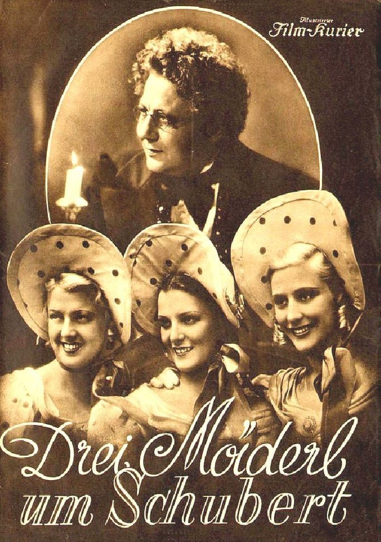 Poster of Three Girls Around Schubert