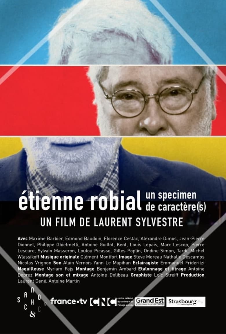 Poster of Étienne Robial, un spécimen de caractère(s)