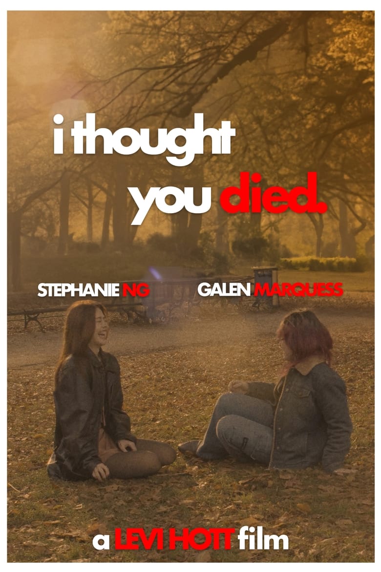 Poster of I thought you died.