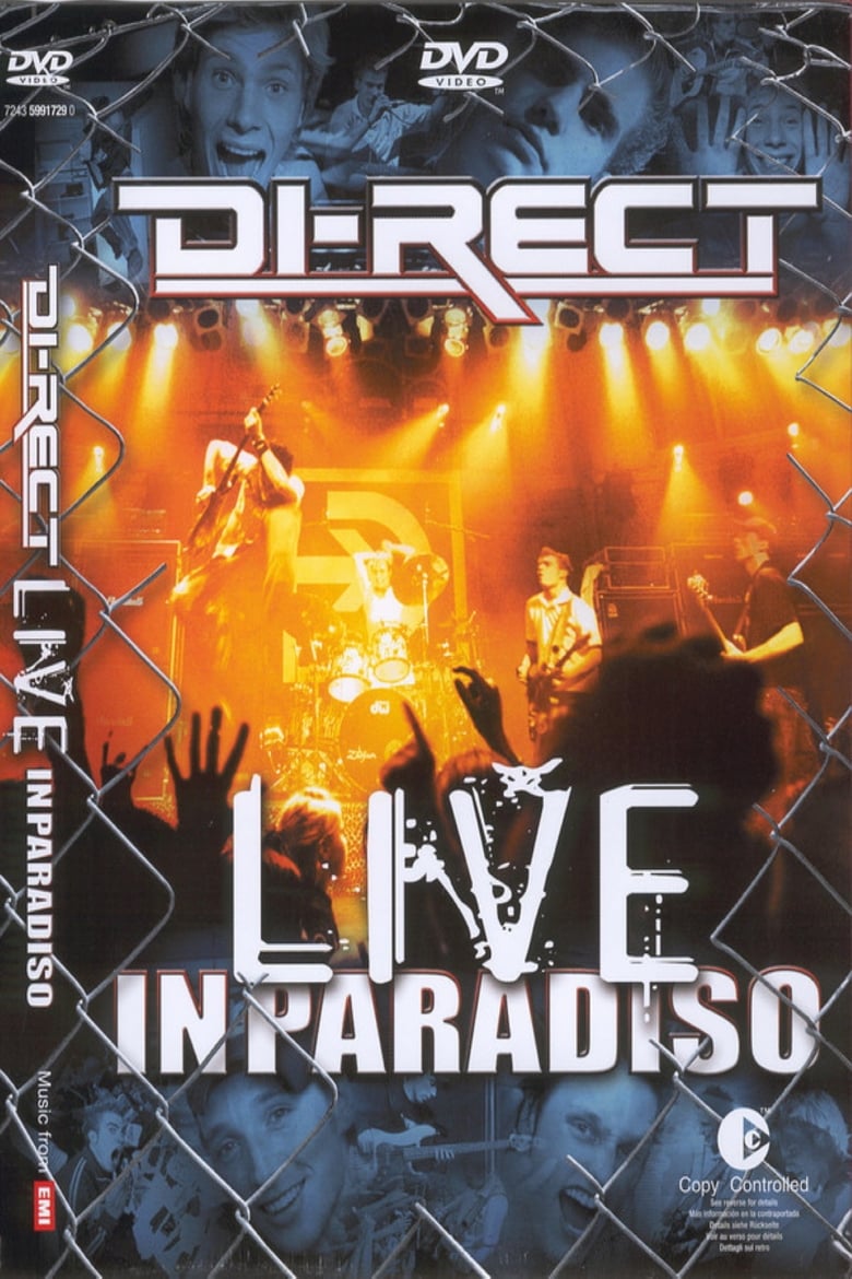 Poster of Di-Rect ‎– Live In Paradiso