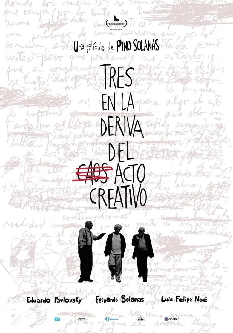 Poster of Three in the Drift of the Creative Act