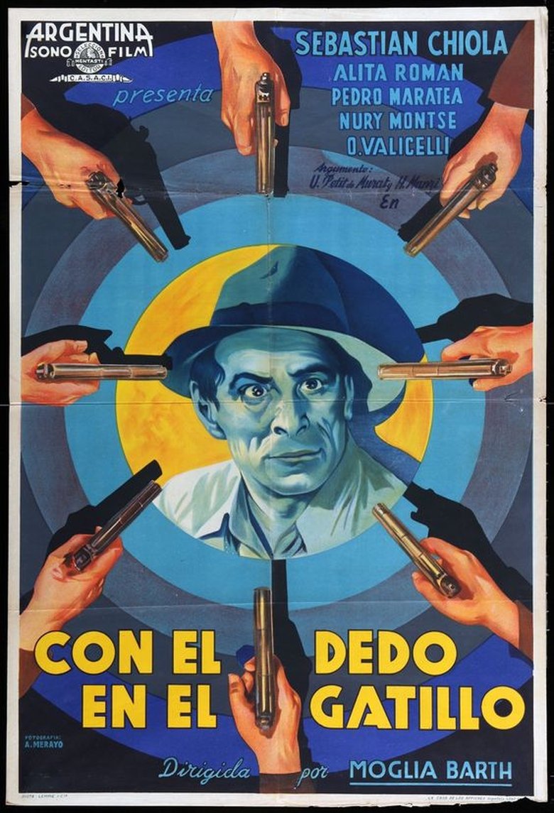 Poster of Con el dedo en el gatillo